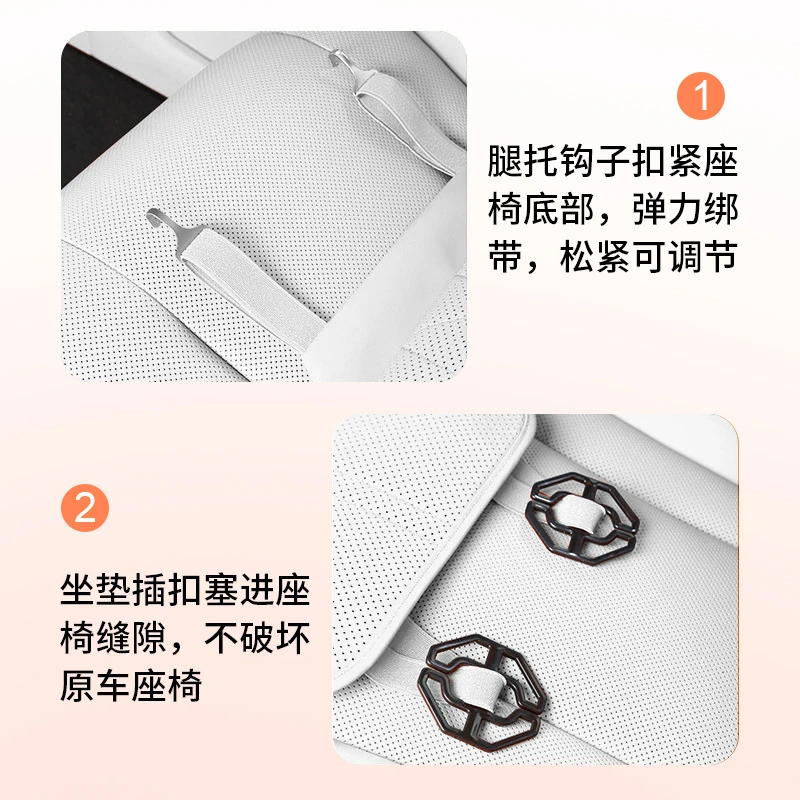 وسادة مقعد لهاتف Huawei Zunjie S800 لعام 2025، وسادة وسادة ممتدة لدعم الفخذ مع جلد PU