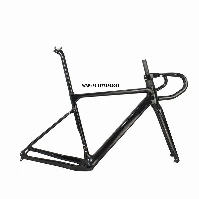 

Disc Brake Gravel Bike Bicycle Frame Bike Carbon Frame T1000 Frameset 700*47C Cyclocrossy Bicycle Part GR060