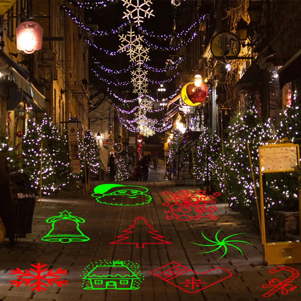 Kerst Laserlichten Buiten Land - Industrial Laser Projector recensie en prijs