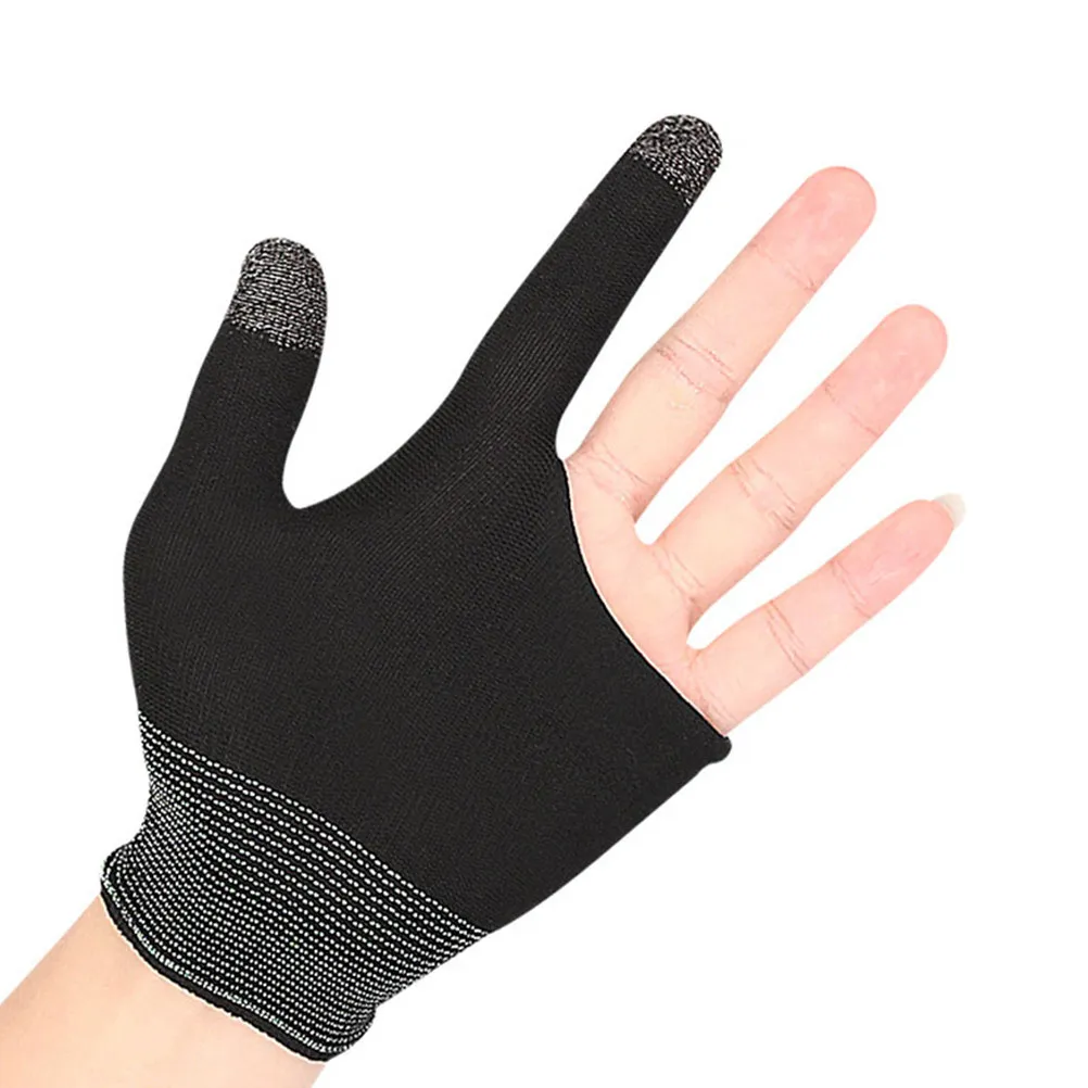 

3 пары перчаток для мобильных игр, дышащие, устойчивые к поту, с сенсорными накладками на пальцы для управления телефоном и игр