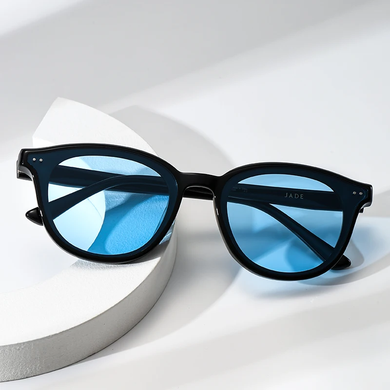

JADE Korean style acetate square frame sunglasses