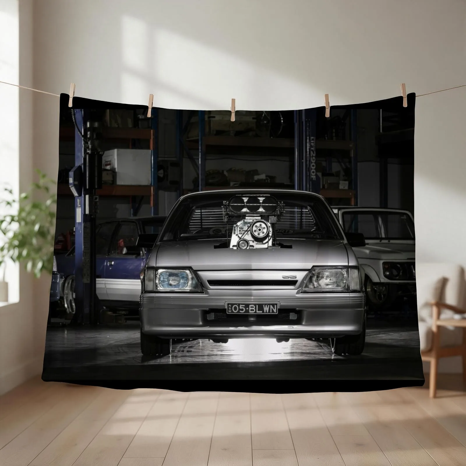 Anthony Dooly's Holden VK Commodore Throw Blanket christmas gifts Cute Plaid Picnic Custom Blankets