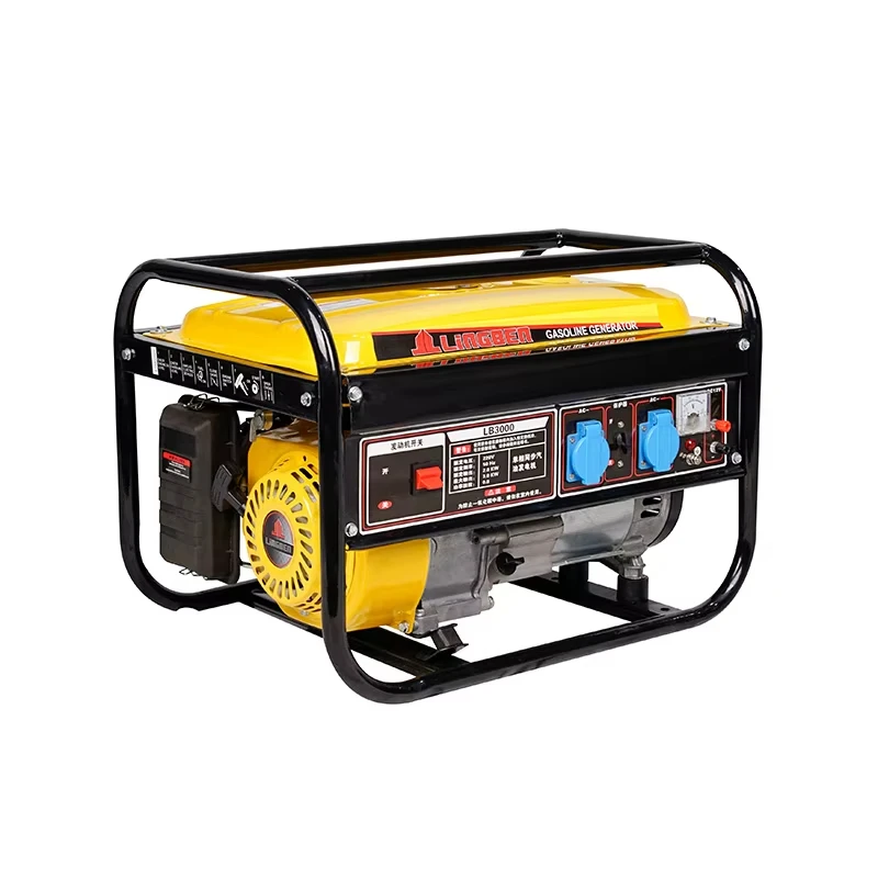 

Outdoor generator 220V household small single-phase voltage 5/6/8/10 kilowatts outdoor camping activities