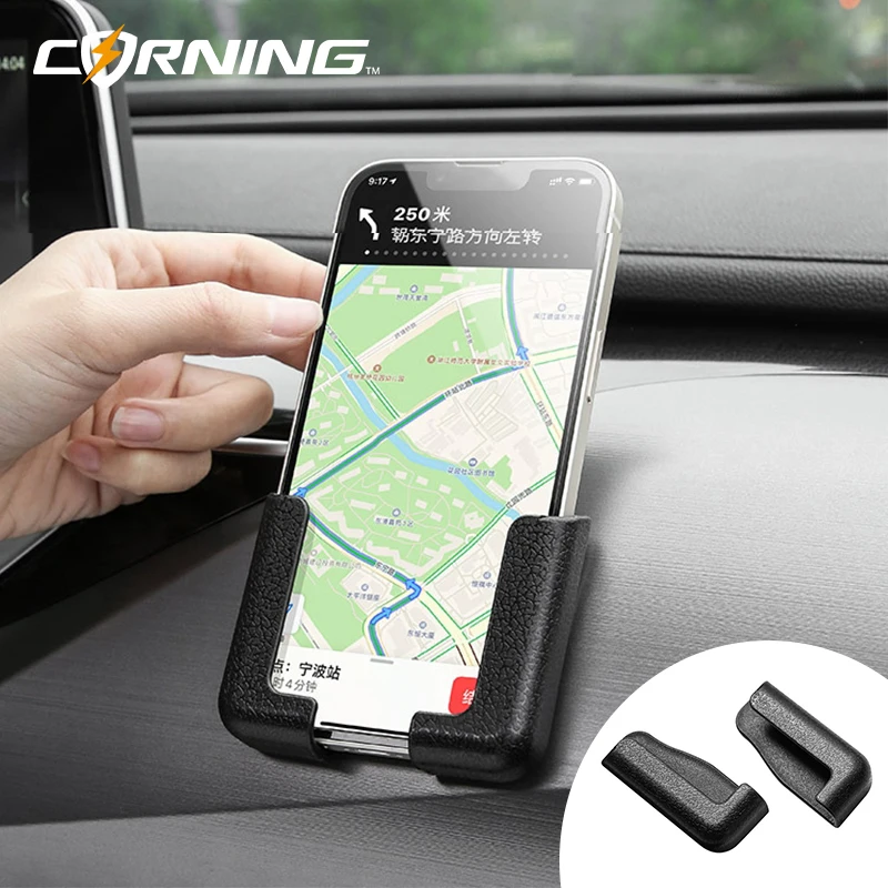 Car Phone Holder Cell Mobile Stand the Smartphone Vehicular Support Cellphone Mount Bracket Accsesories Auto Navigation Cradle