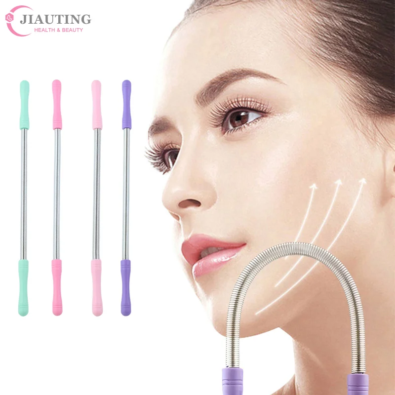 1PC Facial Hair Remover For Women.Remove Unwanted Hair On Upper Lip,Chin,Face,Or Neck U-shape Remover Spring For Unsightly Hair