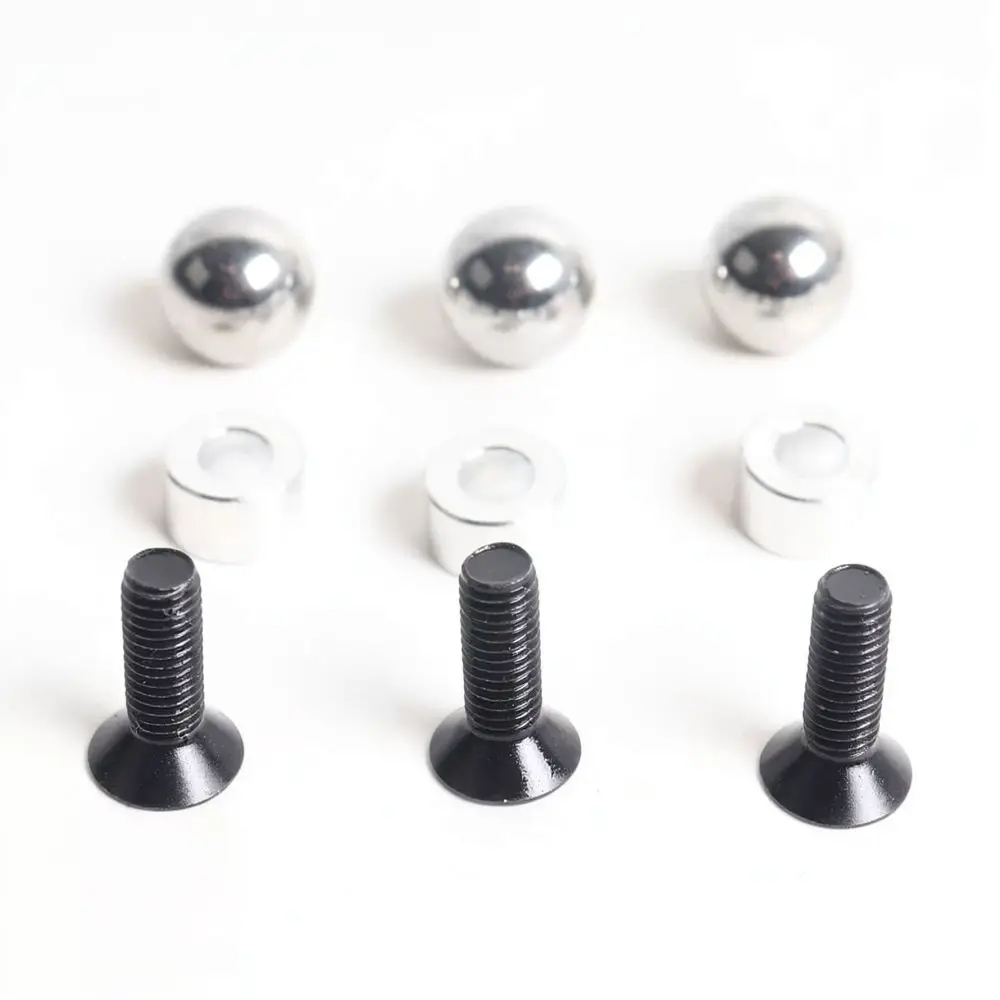 For For V CORE 3D Printer Heatbed Leveling Hardware Aluminum Standoff Steel Ball Screw Set Repair Upgrade Parts