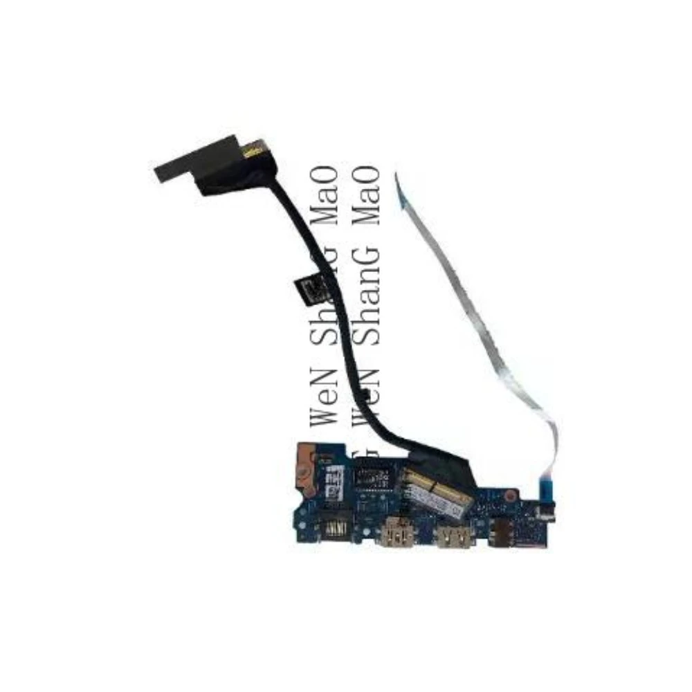 Placa de Botón de Encendido para Dell Latitude 3520 E3520, Placa Lectora de Tarjetas USB y SD, Placa Pequeña de Tarjeta de Red con Cable MCCDH 0MCCDH