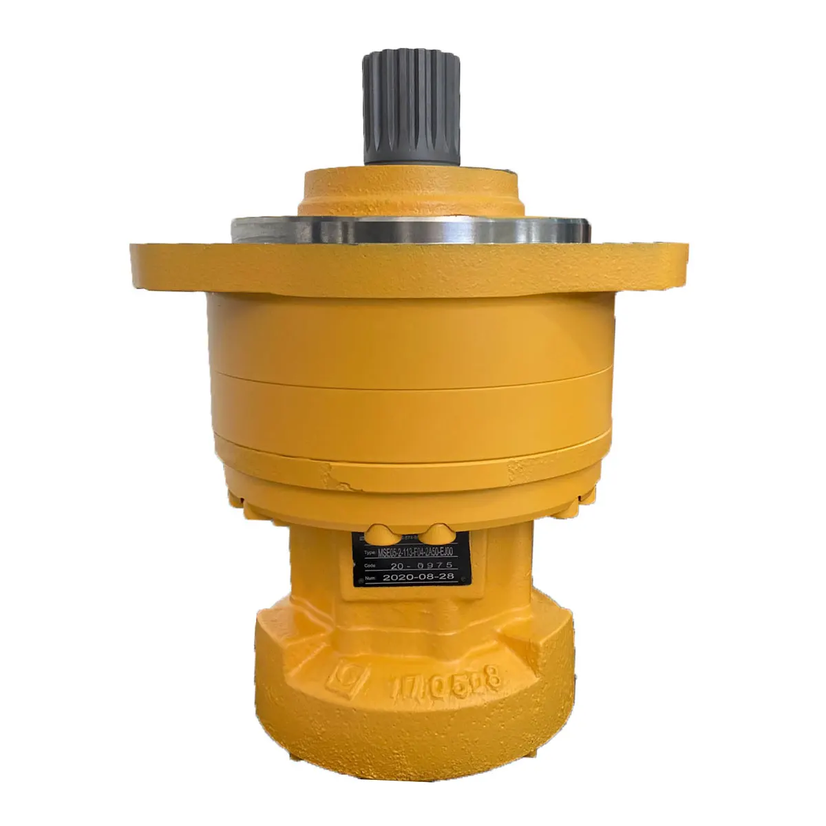 

High Torque MSE05 Single-Speed Hydraulic Radial Piston Shaft Motor With Brake Large Displacement High Performance