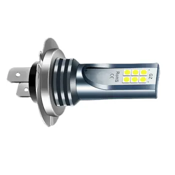 H7 LED 車頭燈泡 12V 24V 汽車頭燈 6000K 汽車霧燈燈泡 IP67 防水 超亮 1000LM 適用於汽車配件 6 最佳銷售 H7 LED頭燈 - №5