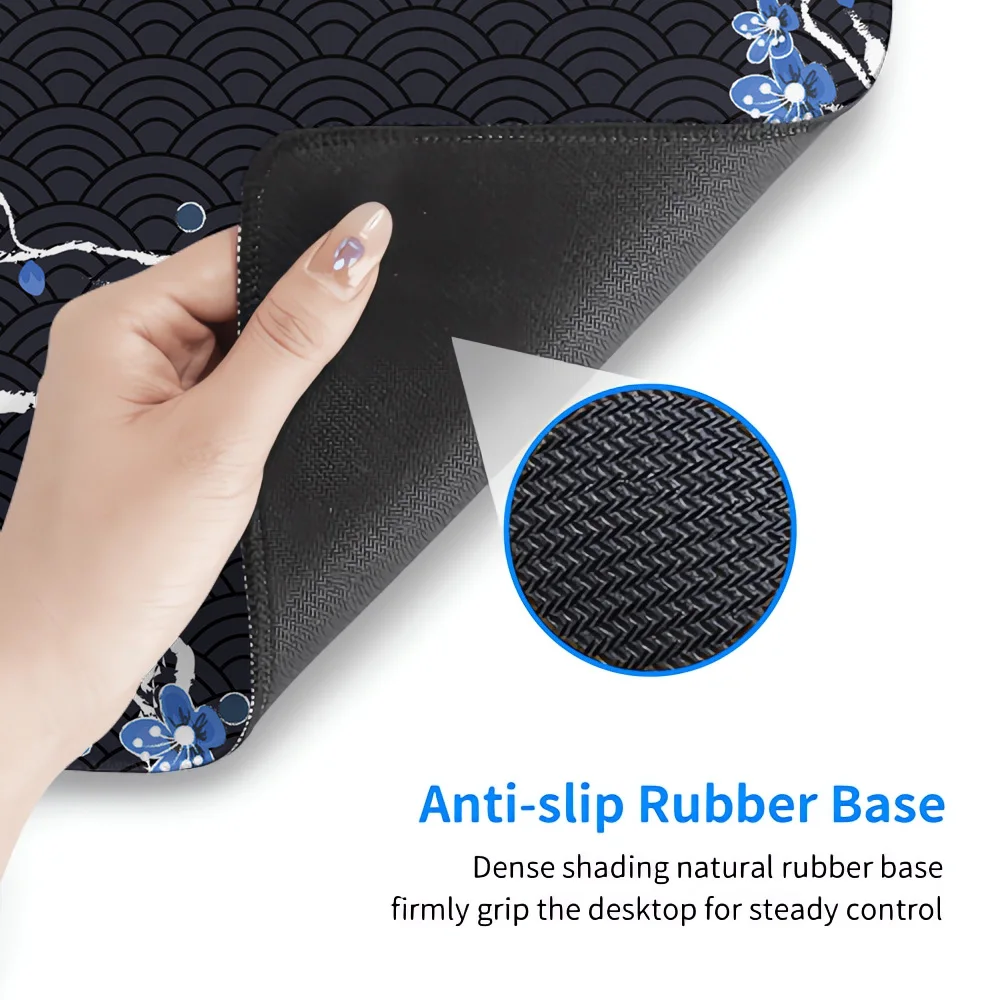 HD Pretty Sakura Gaming Mouse Pad Kawaii Desk Mat Large Office Carpet Accessories Cherry Blossom Mousepad PC Gamer Computer Mats