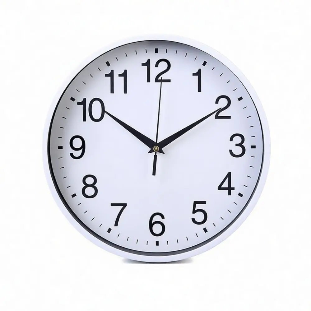 Cute Cartoon Alarm Clock Silent Desk Table Clock Creative Analog Timepiece For Kids Bedroom Bedside Study Desk Decoration