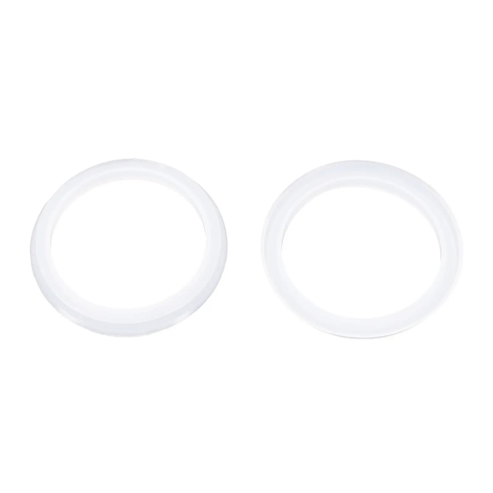 2pc Silicone Replacement Gasket for Basin Drain For Rings Sink and Bathtub Up Cap Washer Seal Repairs Leaking Drain