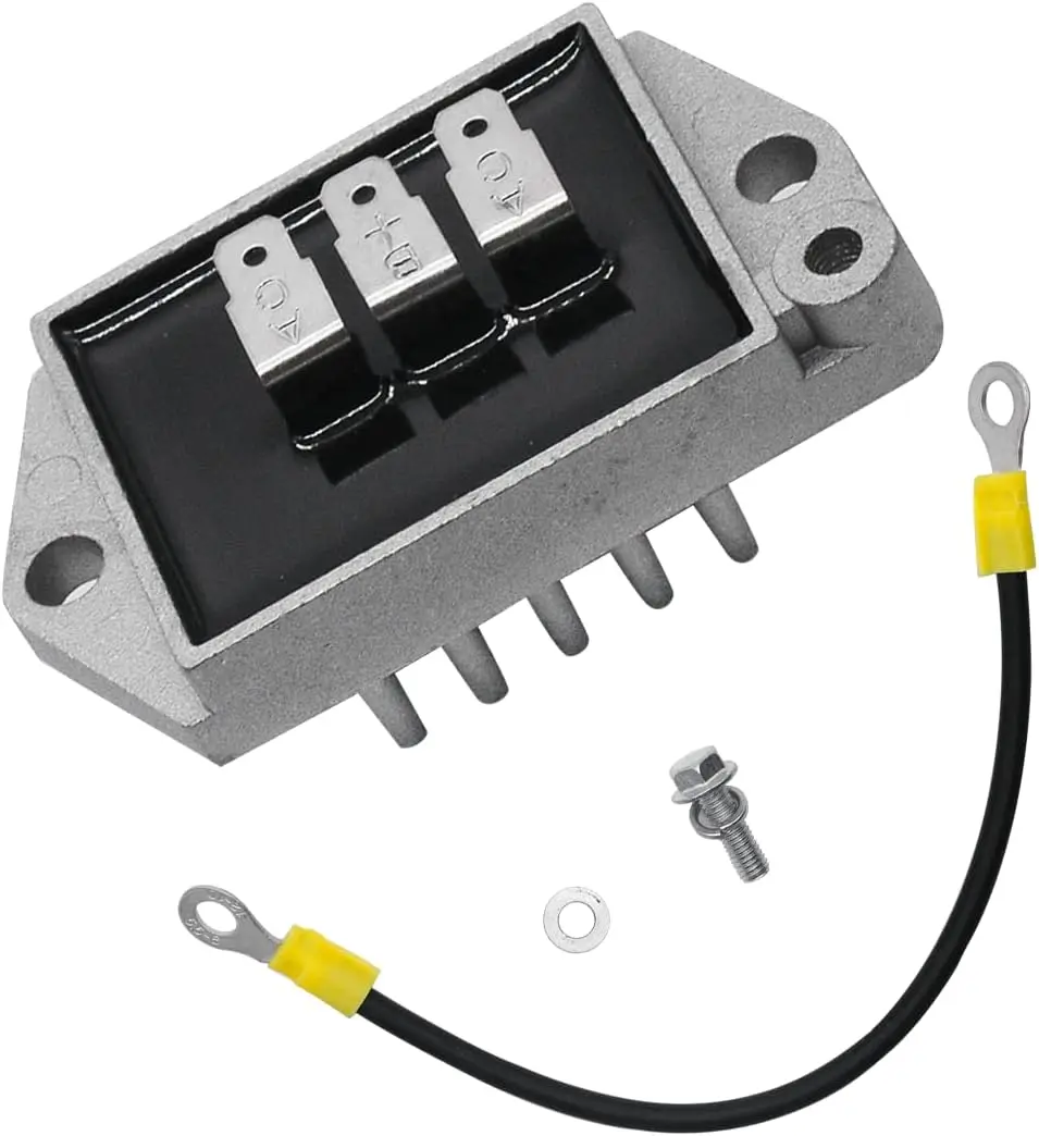 Regulador de Voltaje Rectificador 25 403 39-s 26-403-39-S Compatible con Kohler CH730-0165, CH11, CH15, CH43 SV740 Reemplaza 2540305-S, 2540308-S