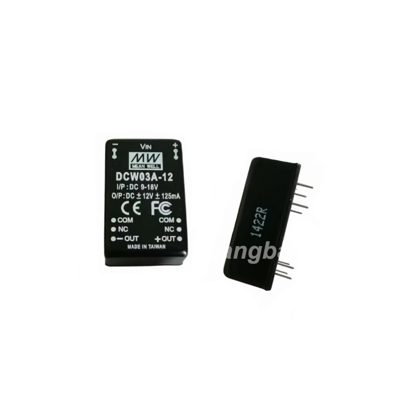 DCW03A-12 3W DC-DC Regulated Dual Output Converter