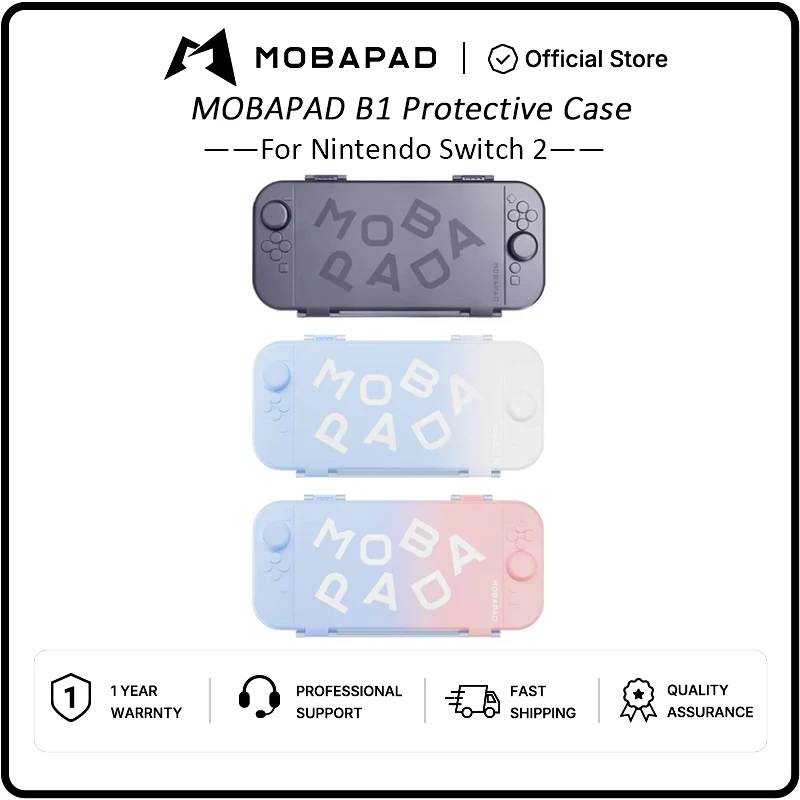 MOBAPAD B1 Protective Case for Nintendo Switch 2  Gradient Color Ultra-thin Hard Shell Case For NS2 Gamepad Accessories