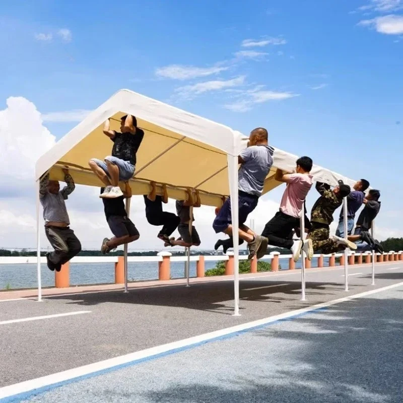 Outdoor Gazebos Awning Night Market Stall Tents Rain Shed Courtyard Villa Sun Protection Sunshade Ceiling Without Bracket EE