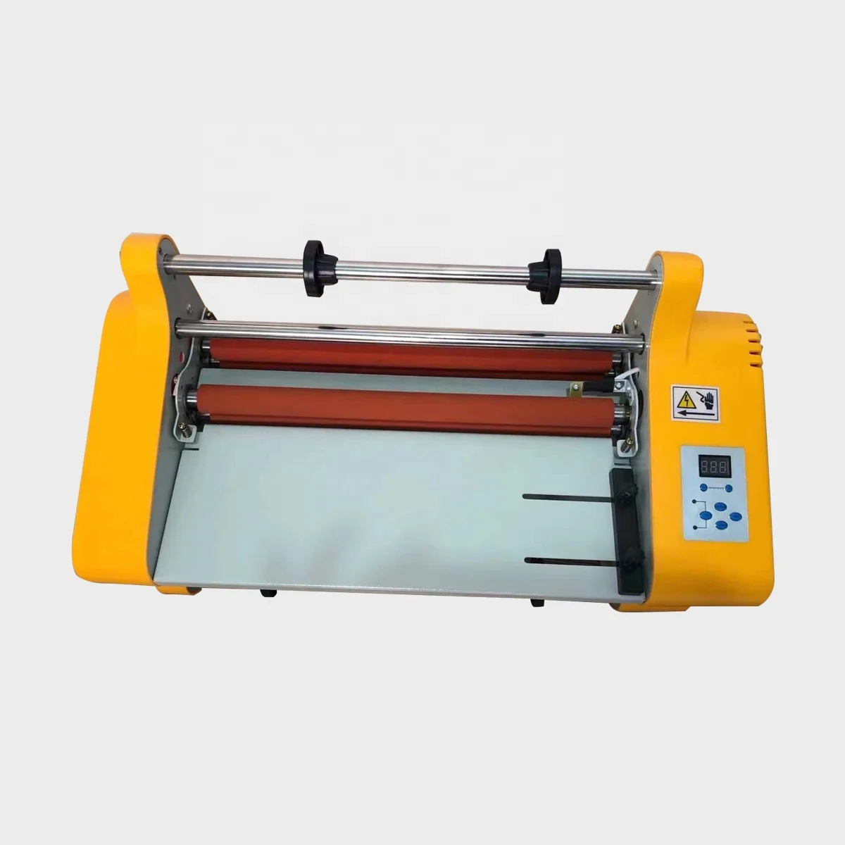 RM-350 Electric Competitive Price Bopp Paper 330mm Foil Photo Roll Laminating Machine For Textiles And Cartons Packaging