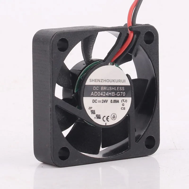 Original Case Cooling Fan for Chassis Dual Ball Slim AD0424HB-G70 24V 0.09A 4010 4CM