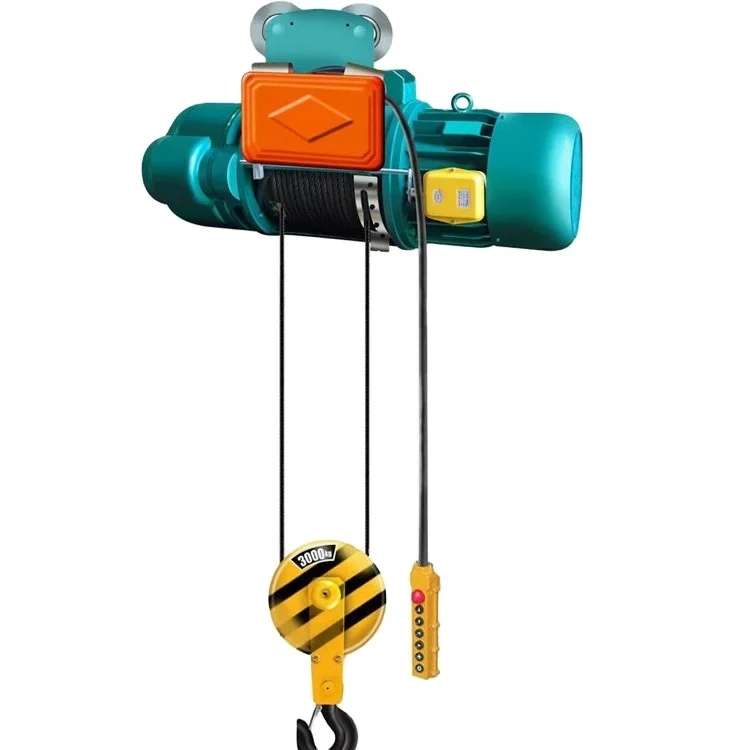 

Wire Rope Hoist Winch CD/MD Type Electric For Sale 3 Ton VOHOBOO CE Certificate