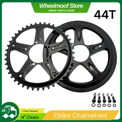BAFANG-Chainwheel and Chainring Guard 44T, Ebike Motor Sprocket for BBS01 BBS02 Mid Drive Motor Conversion Kits