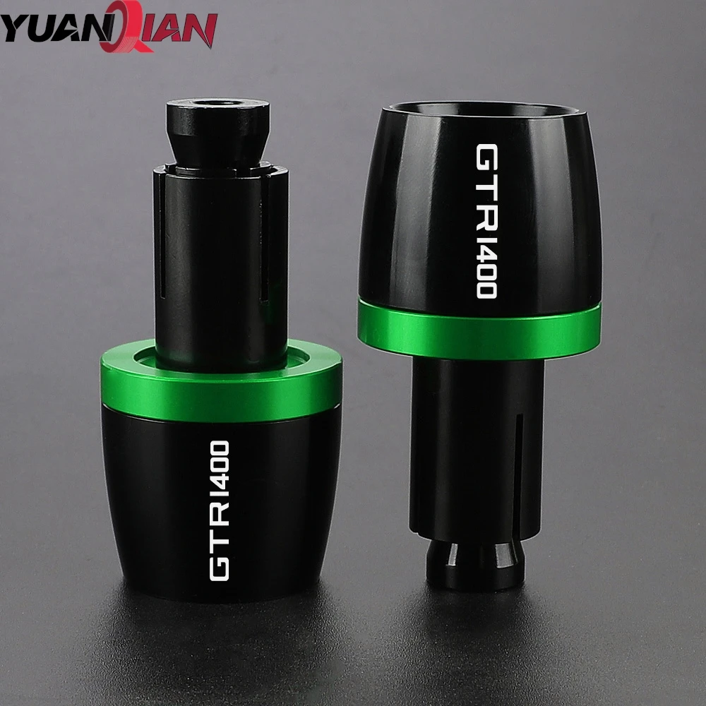 لكاواساكي GTR1400 كونكور GTR 1400 2007-2023 2022 2021 دراجة نارية المقود القبضات بار ينتهي غطاء 22 مللي متر مقبض موازنة التوصيل