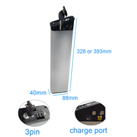 DCH014 ADO A16 36V 7.8Ah 10.4Ah 12.8Ah 14Ah for ANCHEER AM1908 250W 350W lankeleisi  Lankeleisi a6 folding Battery Replacement
