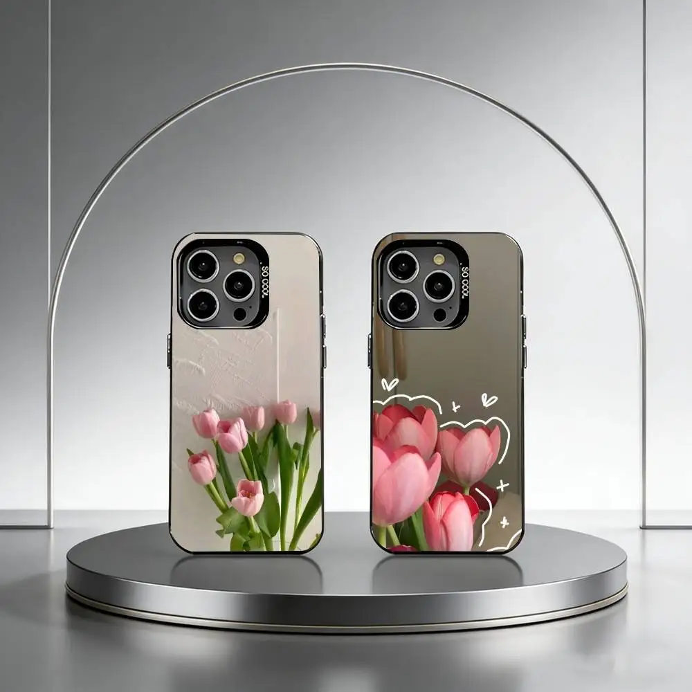 

Goth Girl Nemi Phone Case For iPhone 17,16,15,14,13,12,11 Plus,Pro Max,XS,Colorful Silver Phone case Funda Cover