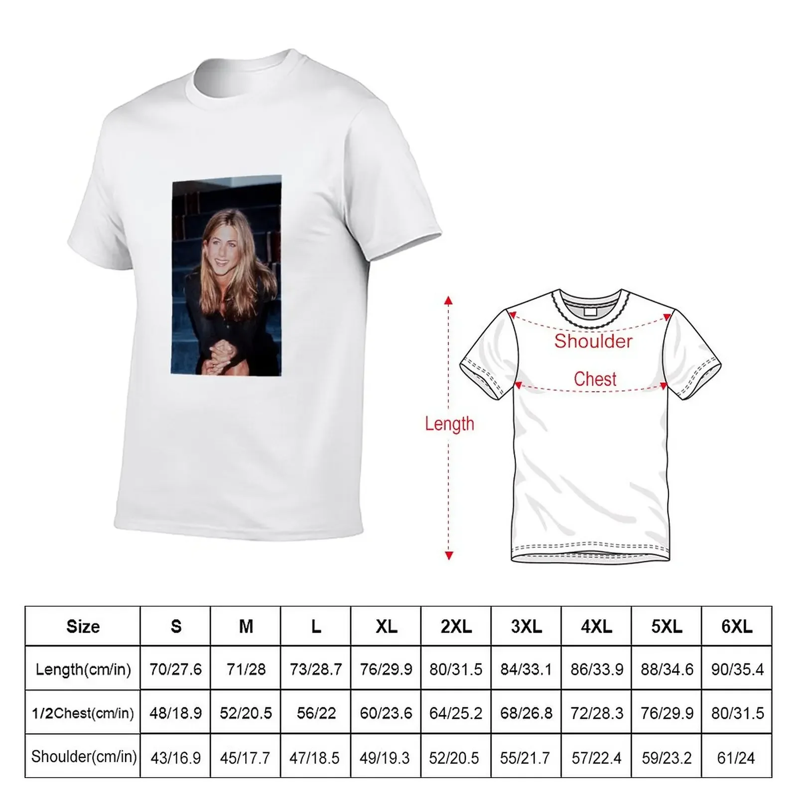 Jennifer Aniston T-Shirt sweat customs t shirts for men graphic