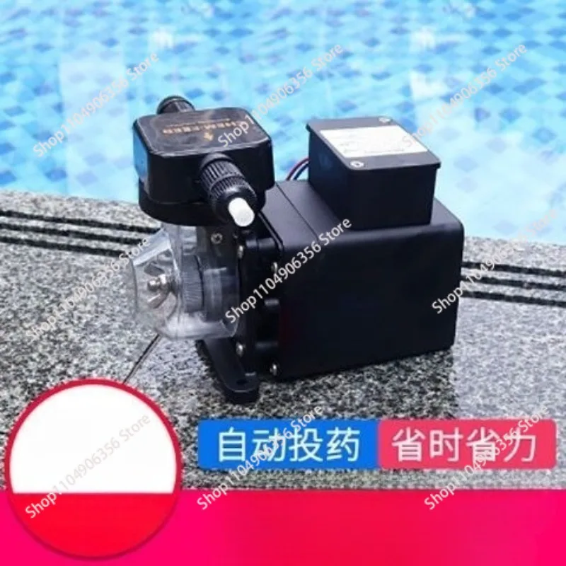 Electromagnetic Metering Pump, Automatic Chemical Dosing Pump for Swimming Pool, Spa Water Disinfection