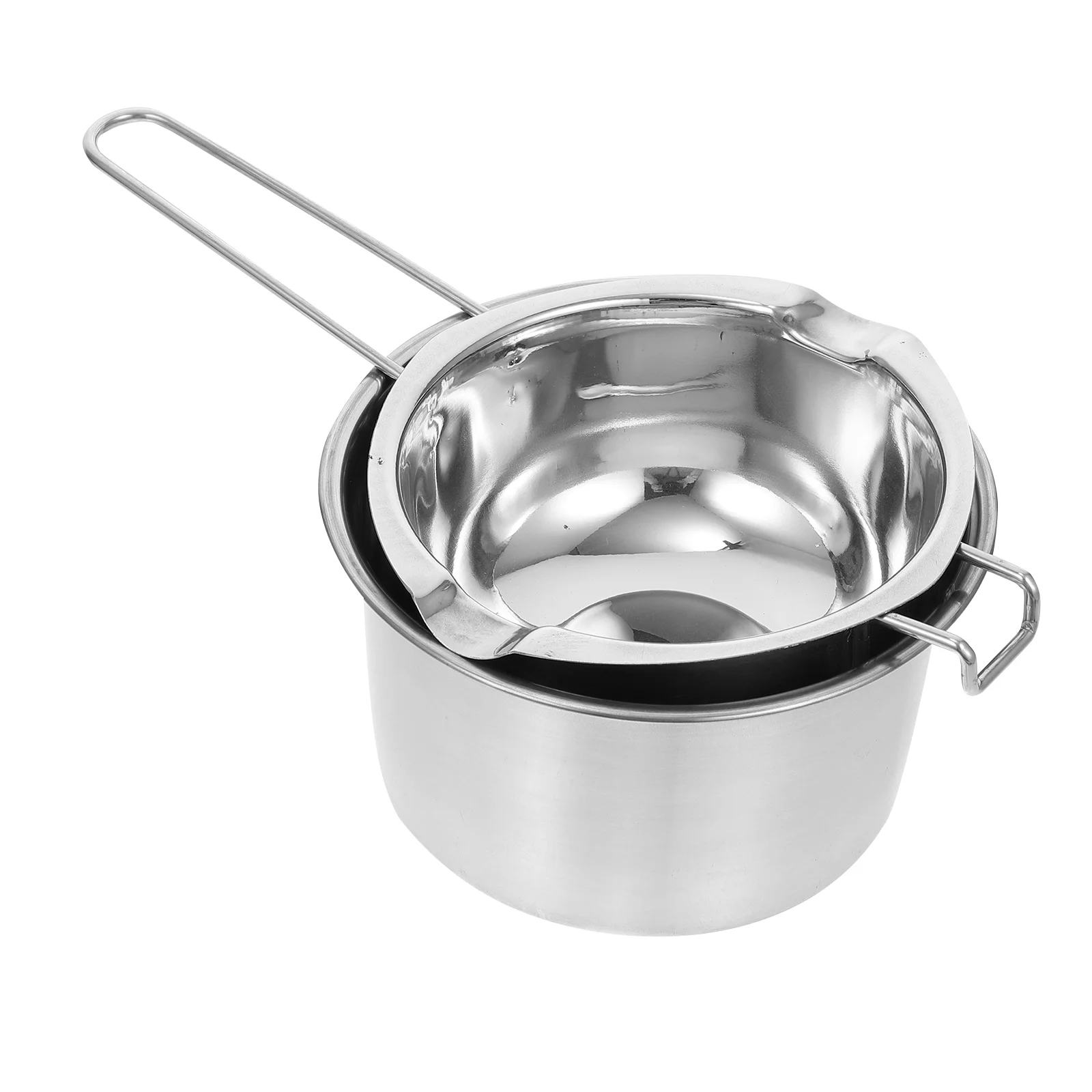 

Melting Pot Cheese Candy Wax Double Boiler Warmer Butter Chocolate Stainless Steel Fondue