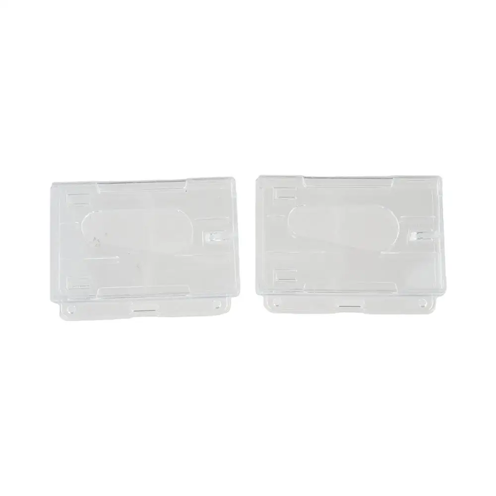 Transparent Work Card Holder Card Sleeve Card Photo Card Package Transparent Card Holder Bus Card Holder Protective Case