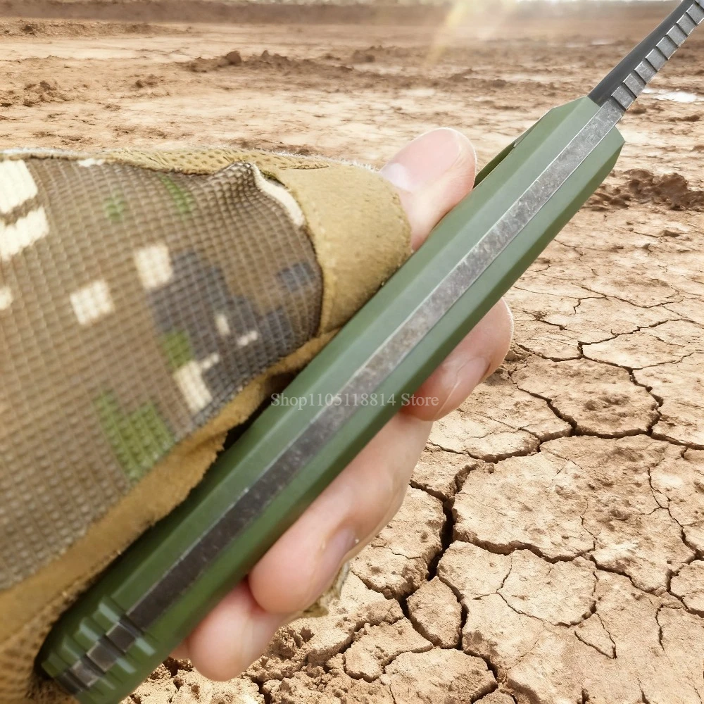 شفرة مثبتة سكين ألياف النايلون في الهواء الطلق الترفيه تسلق الجبال الرحلات الشواء الصيد الصيد المحمولة فائدة أداة القطع