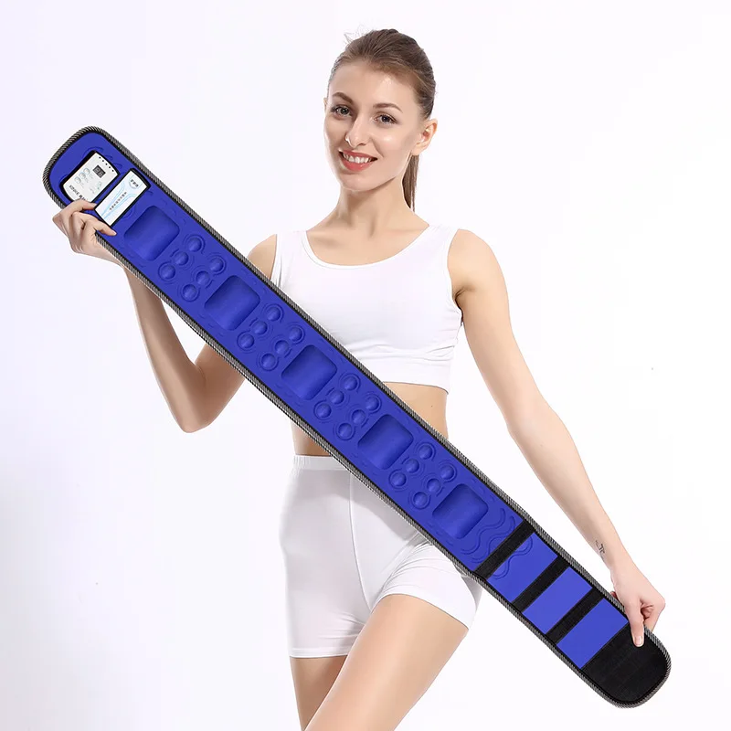 Rechargeable X5 Motors 30 Magnets Sauna Heating Fat Muscle Training Slimming Belly Massager Waist Belt Back Hip Massage Brace