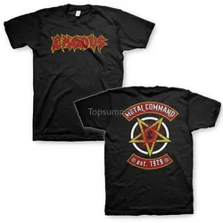 Exodus-metalowa koszulka Unisex dowodzenia