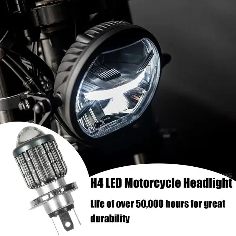 LED Headlight for Motorcycle LED Lights Motorcycle Headlight Waterproof Driving Lights LED Bulb High Brightness Replacement