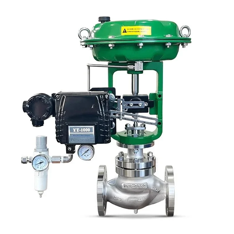 

Pneumatic Control Valve Proportional Pressure Flow Film Single Seat Steam Stainless Steel Control Valve Actuator
