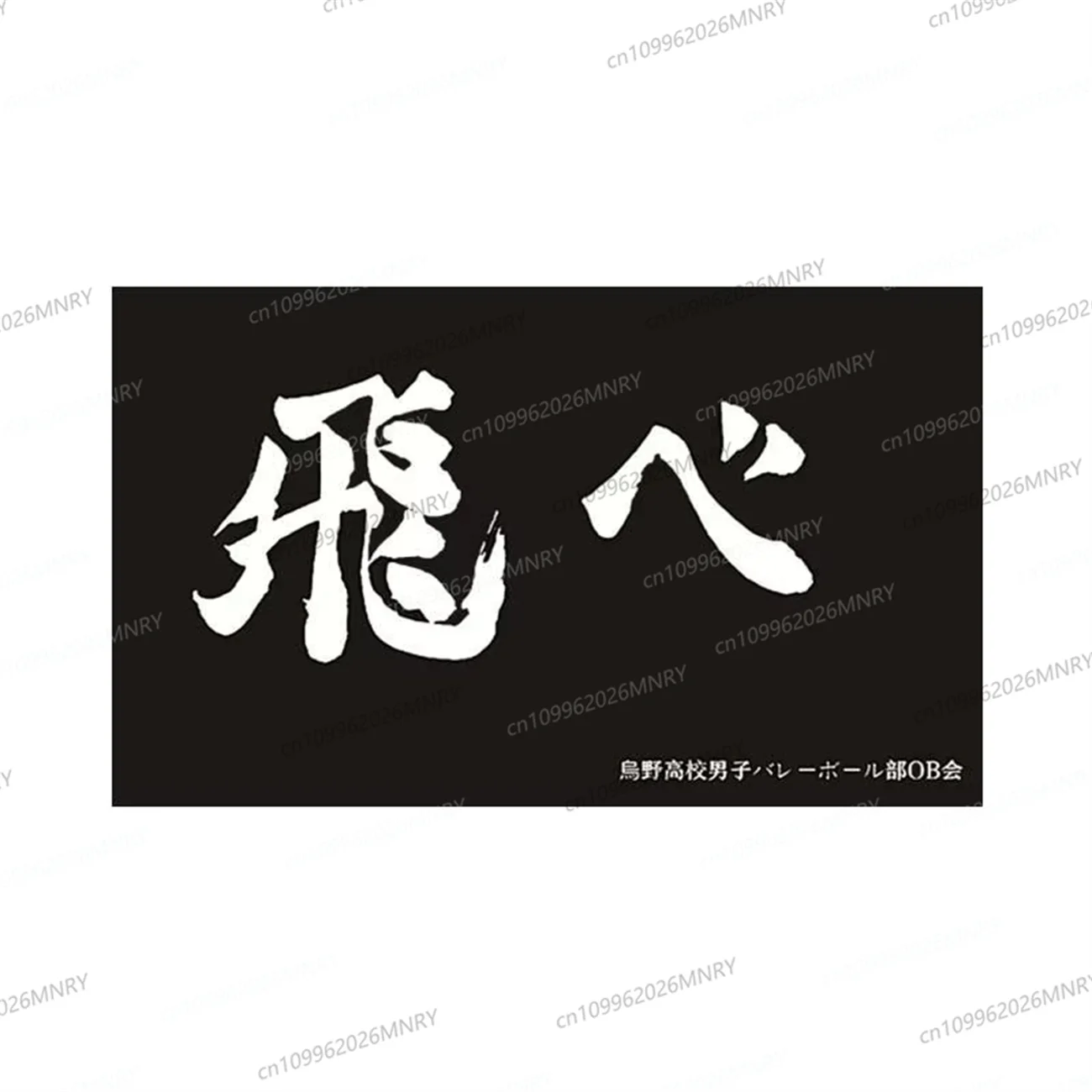 Flag Wallpaper Slogan Banner Hinata Shoyo Haikyuu Fly High Tapestry Poster Wall Tapestries Bedroom Decoration Aesthetic Tapices