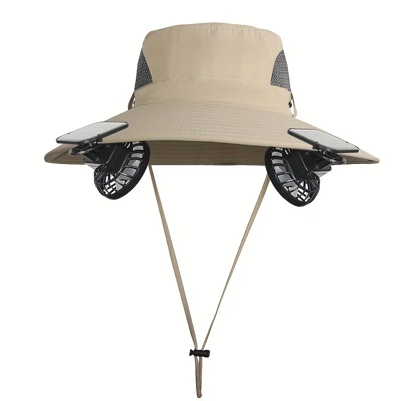 

2026 new solar clip fan /solar and USB dual power supply.Three-speed speed regulation.Multi-position clamping(brim/collar/waist)