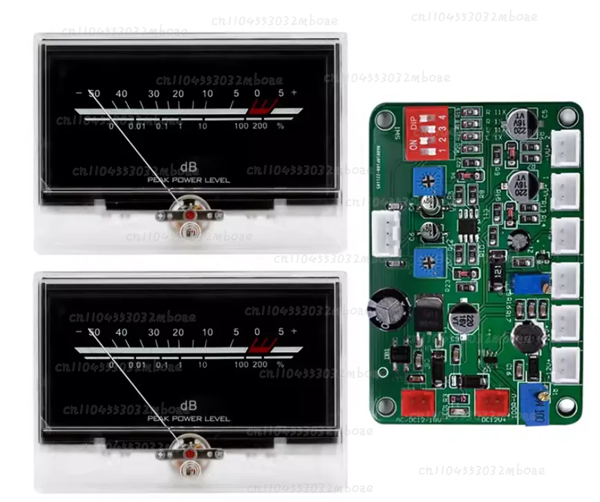 High Precision VU Level Meter Amplifier with Backlight Audio Meter P-134 Gallbladder Machine Fever DB Meter Head