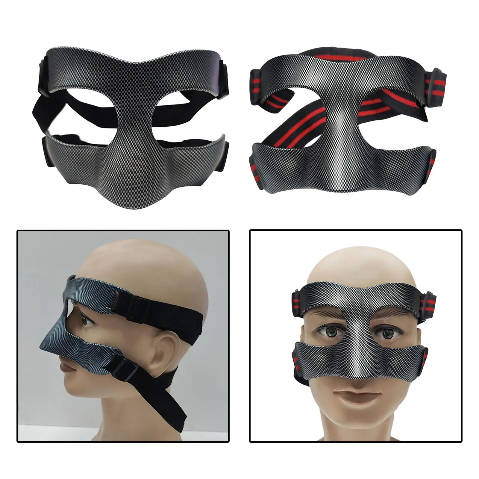 Nose Guard Face Guard with Sweat-absorbing Pad Face Protection Adjustable Face