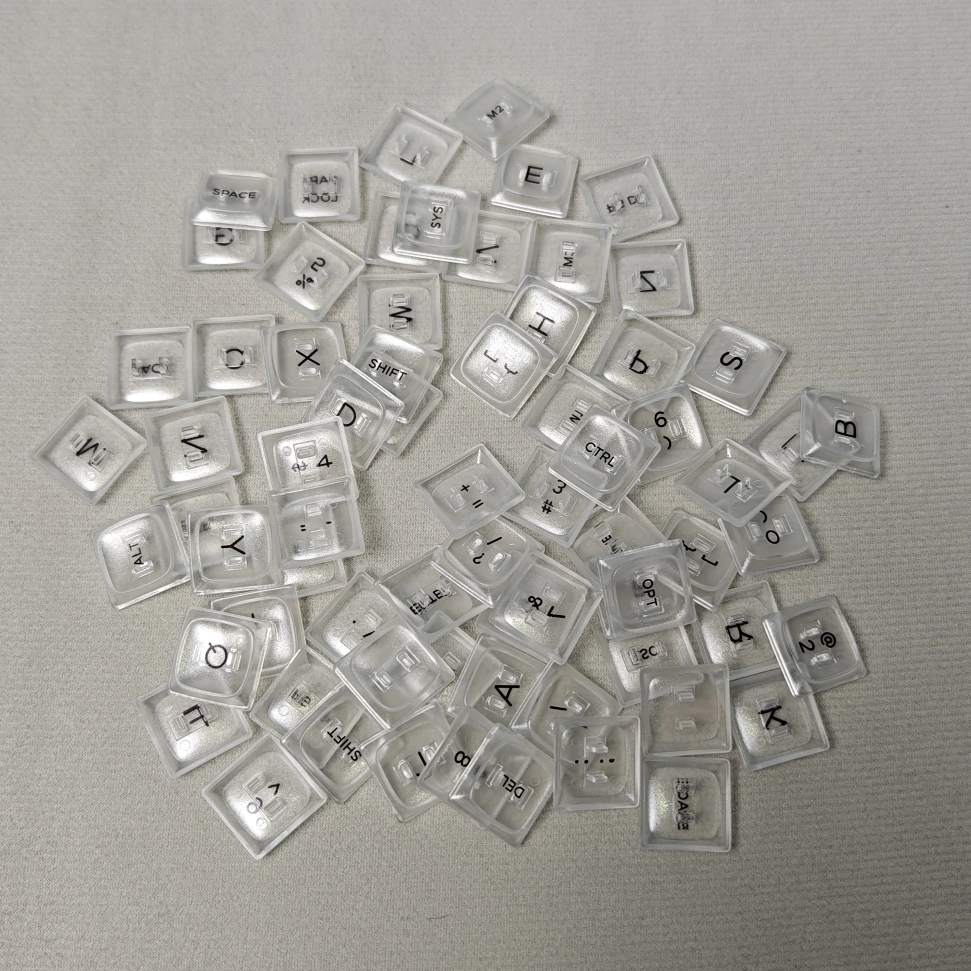 Klawisze Sofle Corne Split Keyboard Keycaps PBT 70 klawiszy Ergonomiczne Custom Choc V1 Keyboard Keycaps Corne-Low Profile 70 1u Keycap