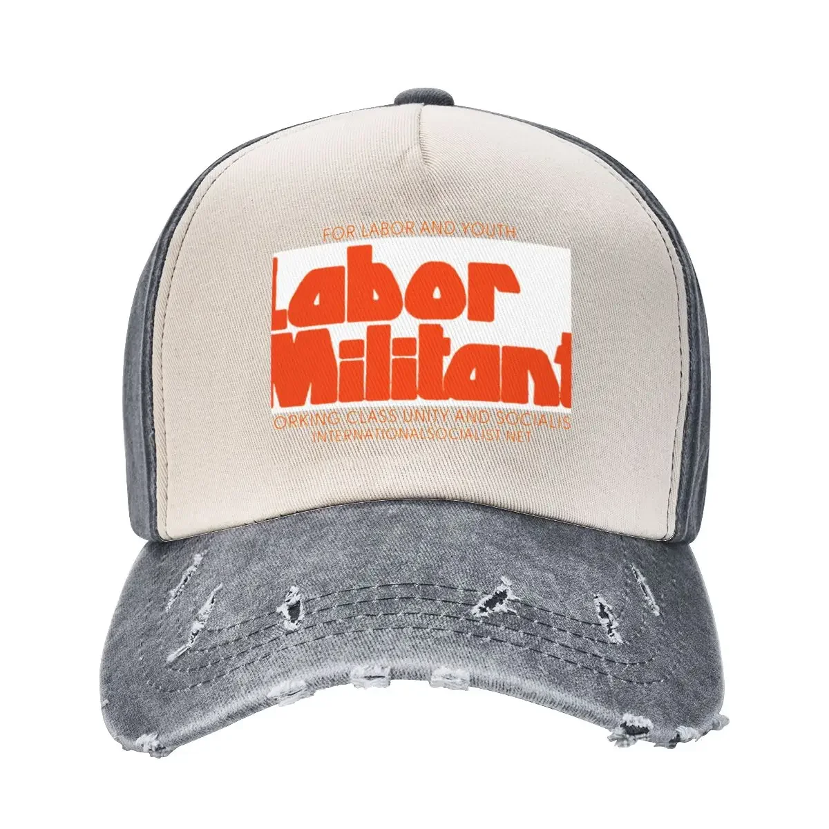 Labor Militant - Red Cowboy Hat Anime Trucker Hat Hat Beach black Hat For Men Women's