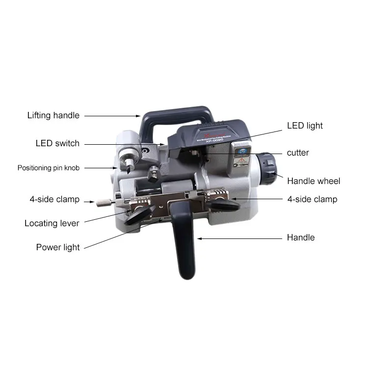 Xhorse Dolphin XP-009 Automatic Car Key Cutting Machine No Battery Version Wholesale Original Locksmith Supplies