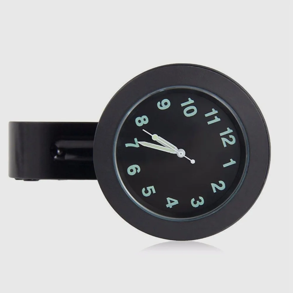 

2Pcs Motorcycle Handlebar Clock Small Bike Clock with Precise Timekeeping Stylish Functional Design for Riding Accessories