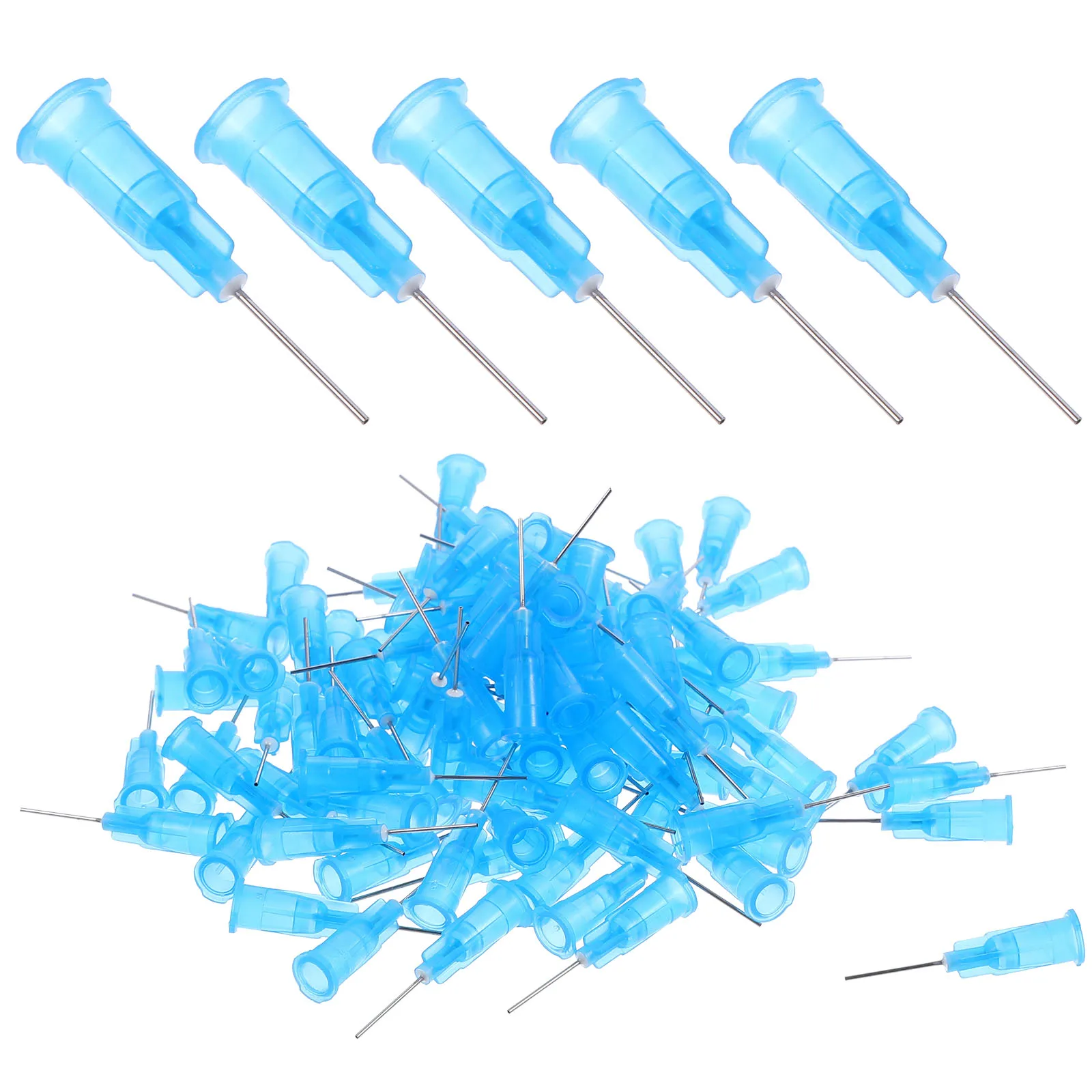

100 Pcs Filling Dispensing Needle Glue Applicator Plastic Dispenser for Adhesive
