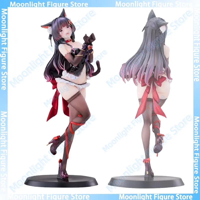 Em estoque SIKI ANIM Pretty Girl Toy Bound Cat Lufna 1/7 Ornamentos Anime Action Figure Toy Gift Model Collection