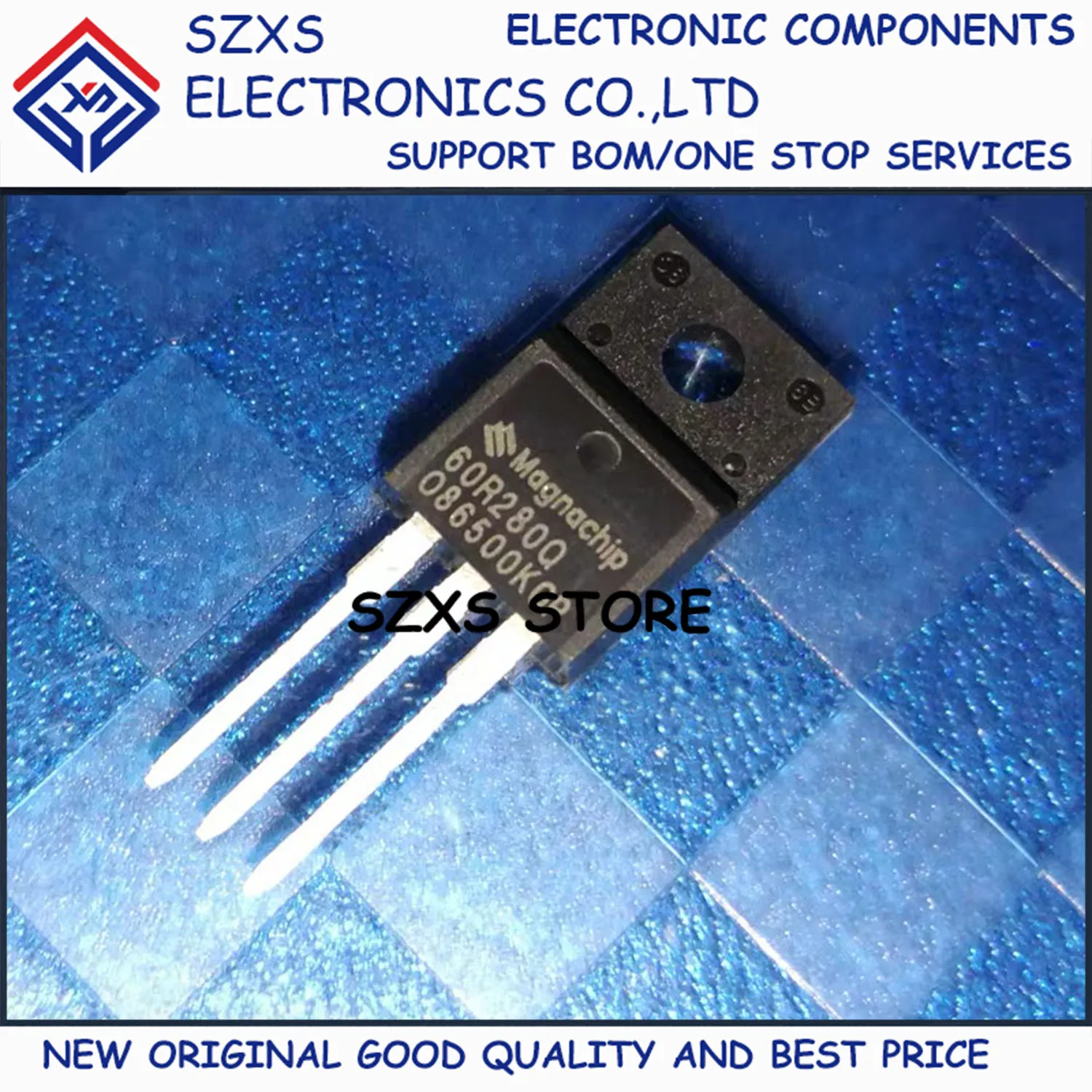 New Original 10Pcs 60R280Q MMF60R280Q TO-220F 13A 650V MOSFET Field Effect Transistor In Stock Good Quality