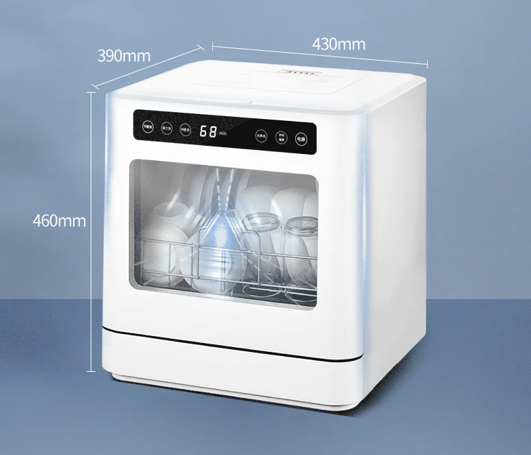 Умная бытовая кухонная техника Отдельностоящая конструкция установки Автоматические домашние посудомоечные машины