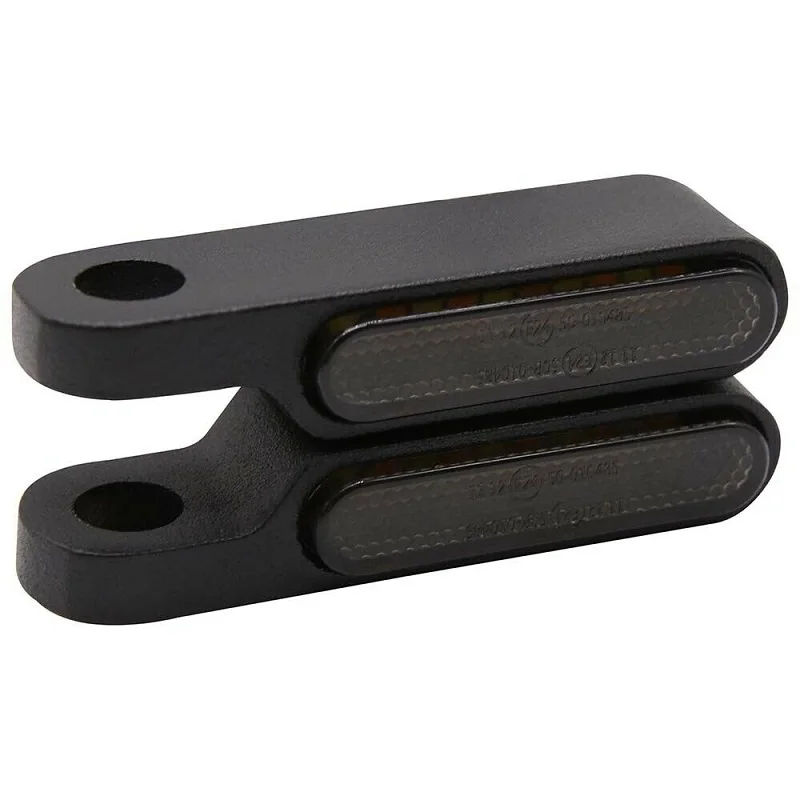 2Pcs Motorcycle Mini LED Turn Signal Running Lights Amber White Blinker Indicators Lamps For Harley Davidson Touring Accessories