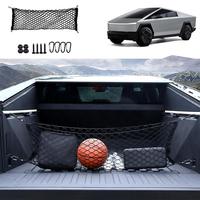 Car Back Rear Mesh Trunk Seat Elastic String Net Universal Storage Bag Pocket  Daily Light Loads Travel Car Accessories